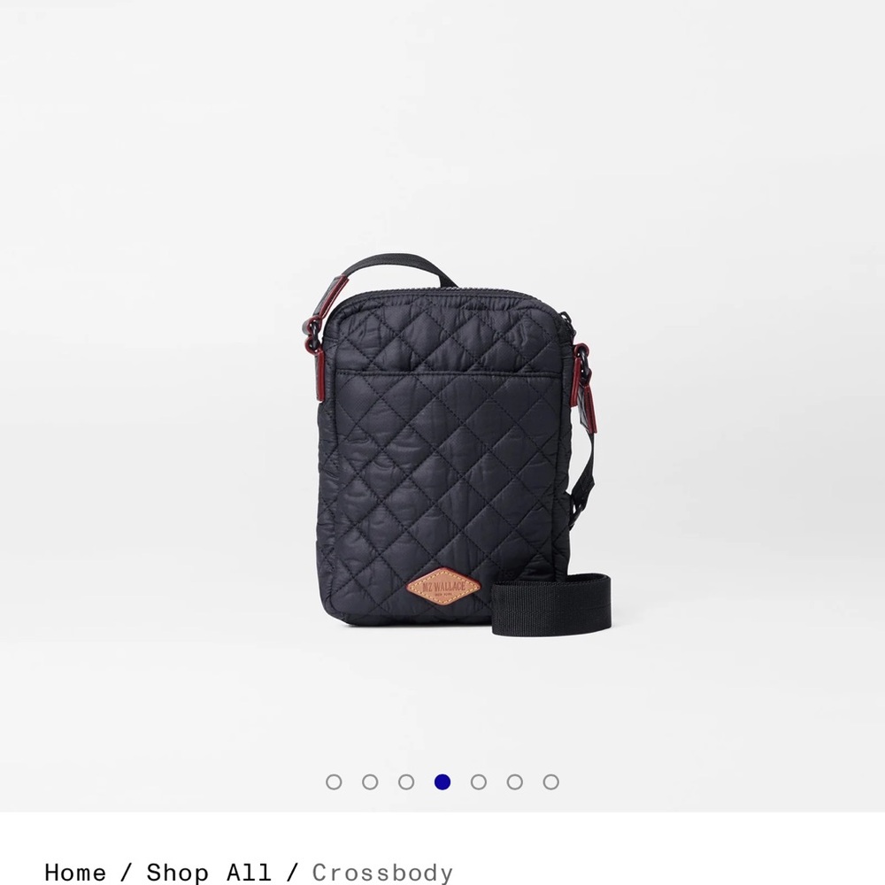 MZ Wallace Black Lacquer Metro Crossbody - Picture 14 of 15